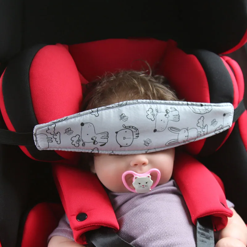 Siège d'auto pour bébé, Support de tête, ceinture de fixation réglable, parc pour garçon et fille, positionneur de sommeil, sangles de siège de voiture pour enfants, oreillers