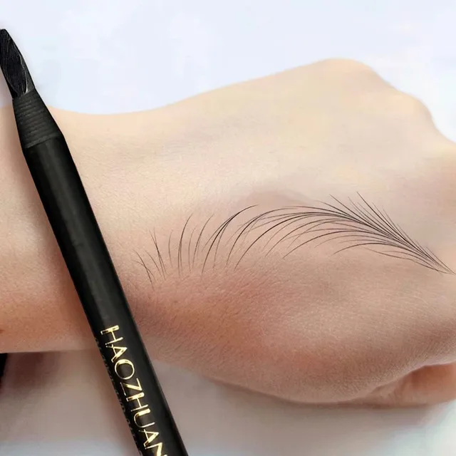 Stylo à sourcils dur Microblading, sourcils naturels sauvages, définisseur de sourcils, crayon imperméable, longue durée