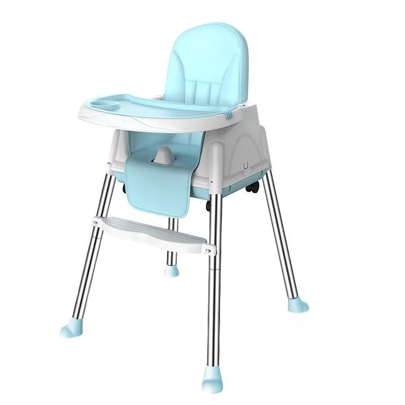 Chaise de salle à manger pour bébé, chaise d'apprentissage portable pliable pour enfants, chaise de salle à manger pour bébé, chaise de table à manger multifonctionnelle, ménage