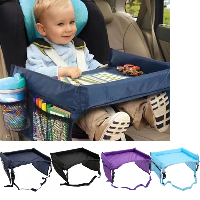 Table de rangement pour enfants, siège de sécurité pour voiture, table de rangement, planche à dessin pour enfants, sac de rangement suspendu pour poussette de bébé