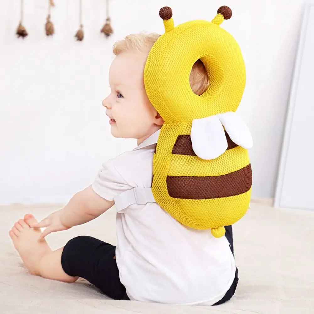 Oreiller de protection de la tête et du dos pour bébé, coussin anti-chute, casquette de transport, dessin animé, sécurité pour enfants