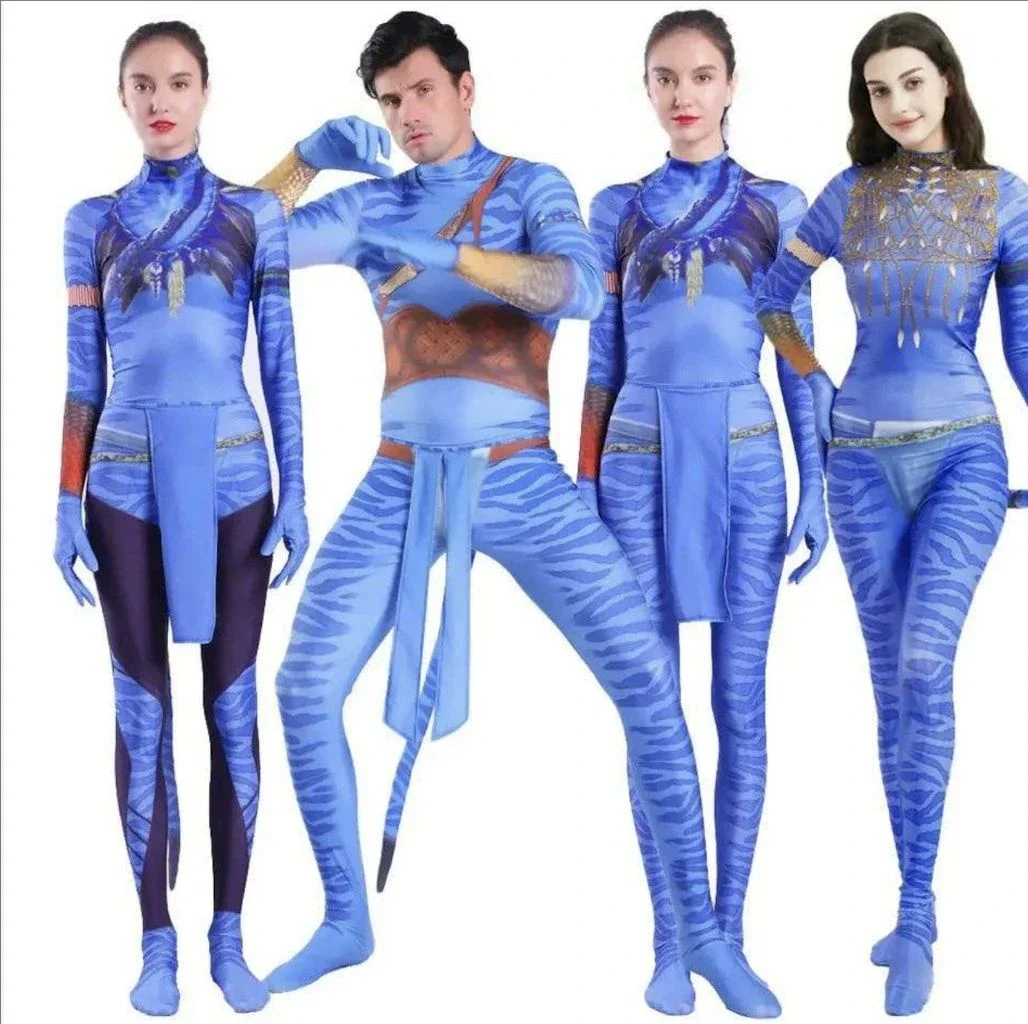 2025 Conjoined Trendy Avatar 3 Jack Natini Battle Suit Male and Female Adult Anime Costume Party Performance Costume