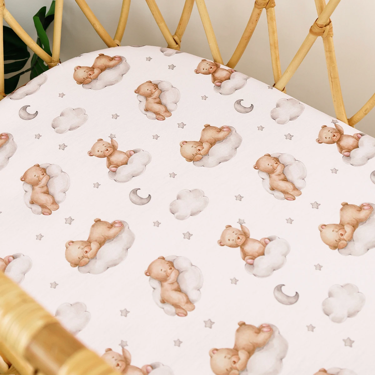 Elinfant – drap-housse de berceau 100% Polyester pour bébé, matelas doux pour garçons et filles