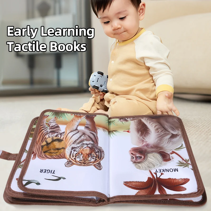 Formation cognitive et tactile pour les livres tactiles pour enfants dans l'éducation précoce