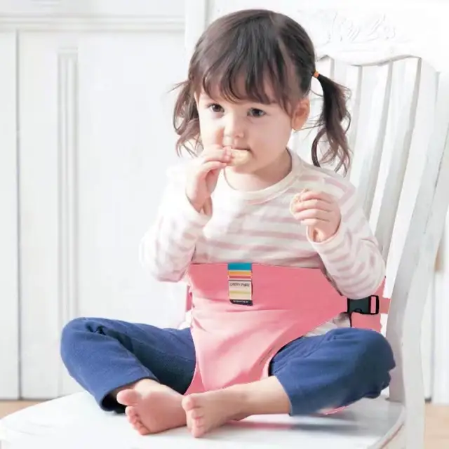 Sangle de repas pour bébé, harnais de siège Portable pour enfant, sangle de repas pour bébé, empêche la chute du bébé, rangement Portable pliable – Image 5