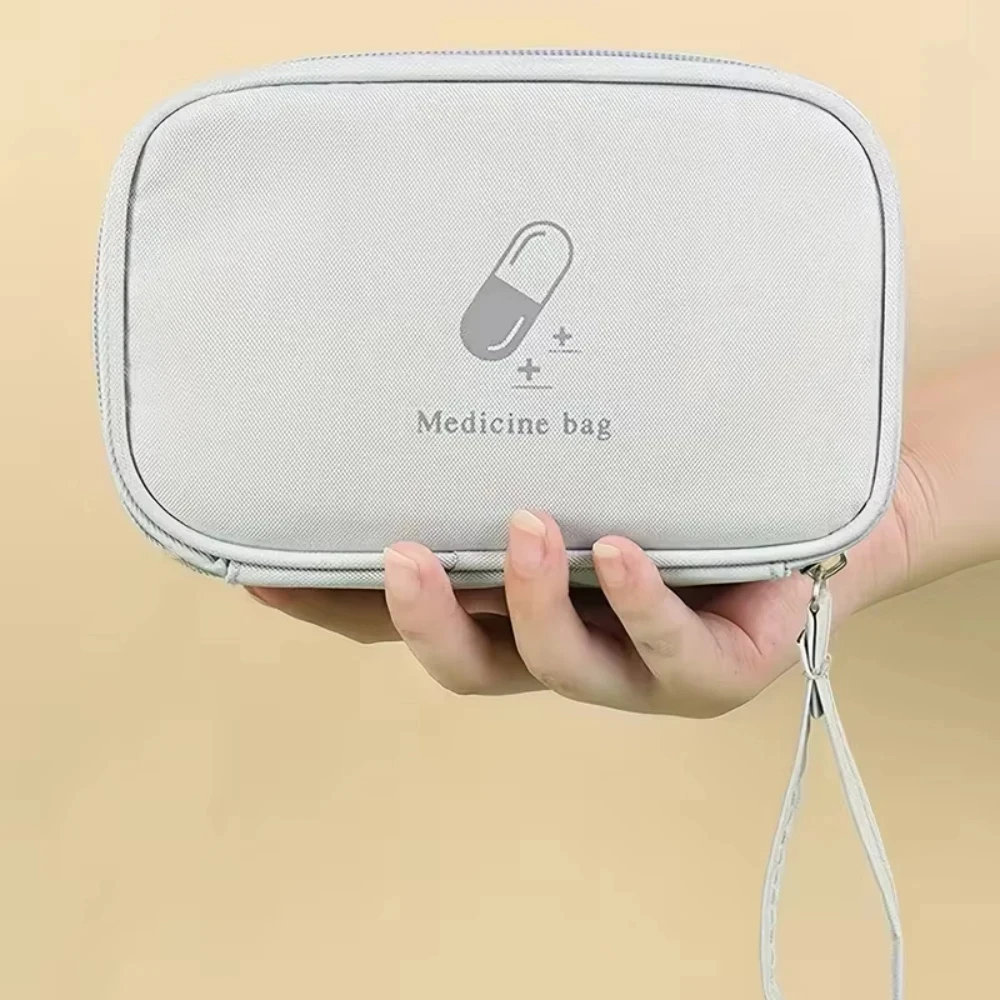Sac de rangement de médicaments de grande capacité, Kit médical Portable, trousse de premiers soins à domicile, sac de survie, sac d'urgence pour voiture