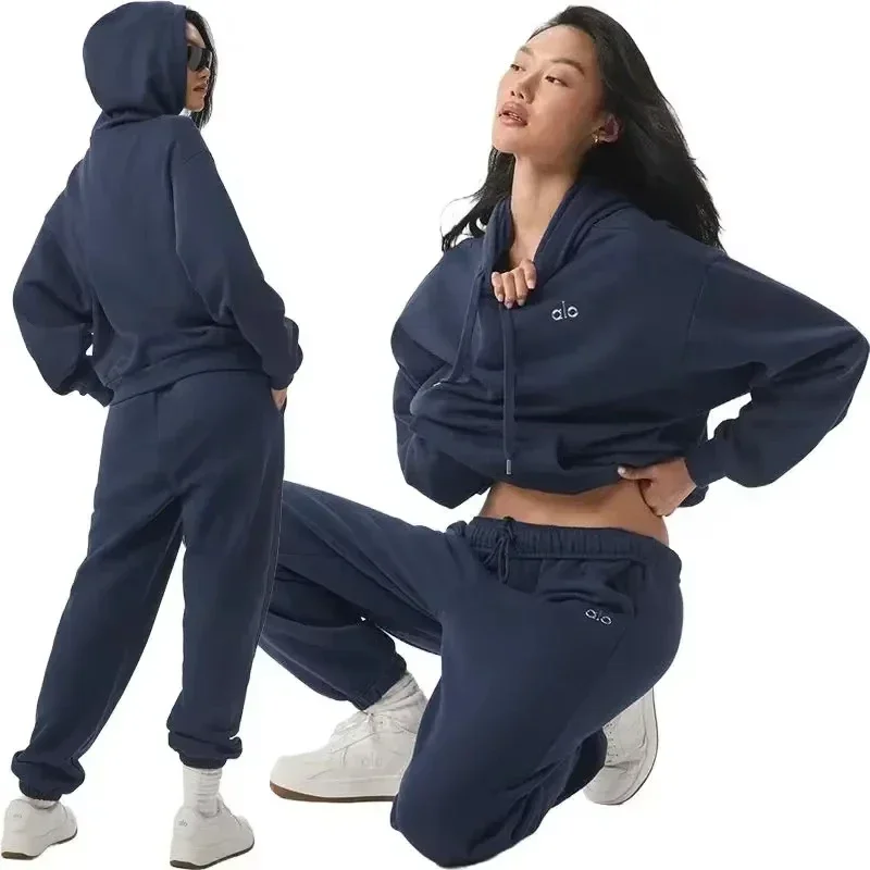 Sweat-shirt à capuche imprimé pour femme, haut avec lettres de rue, en coton et polaire, nouvelle collection automne hiver