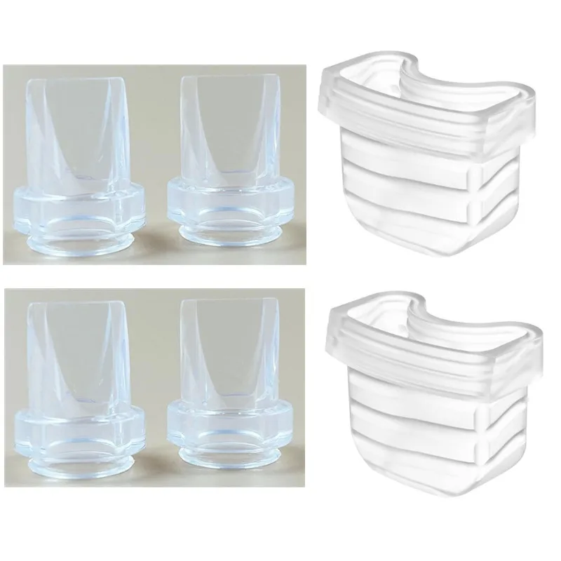 Valve à bec de canard en silicone S21 et pièces de tire-lait à membrane, accessoires de protection manuels et électriques pour l'alimentation des bébés