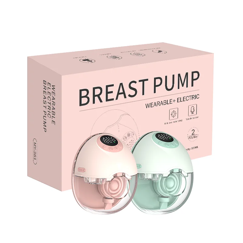 Tire-lait sans fil portable sans BPA, avec conception de bouteille sans fil, tire-lait manuel pour lait à bride en Silicone