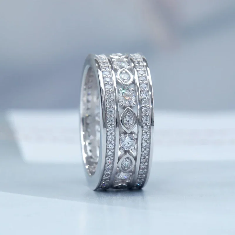 CAOSHI-Alliances de luxe à large bande pour femmes, design diversifié, Rotterdam Kling, cubique, contre-indiqué, accessoires de fiançailles, bijoux romantiques