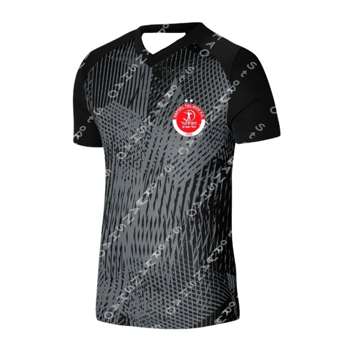 T-shirt de sport confortable et respirant pour homme et femme, maillot de football, t-shirt de football, haut tendance, style sélectif el Tel Aviv, troisième, nouveauté, 2024-25