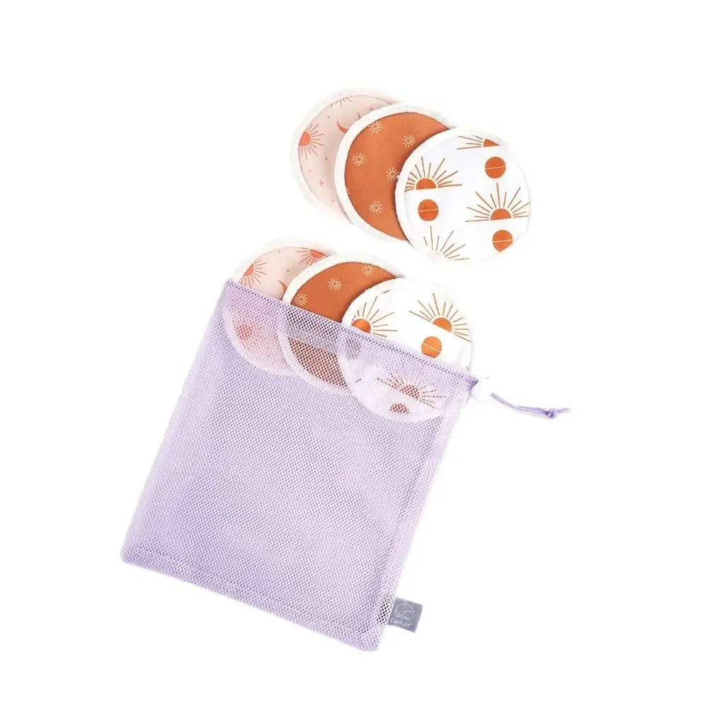 Mod yFlute-Coussinets d'Allaitement Réutilisables, Lavables et Imperméables, Super Absorbant, avec Sac à illant, pour Maman, Nouveau, Ensemble de 6 Pièces