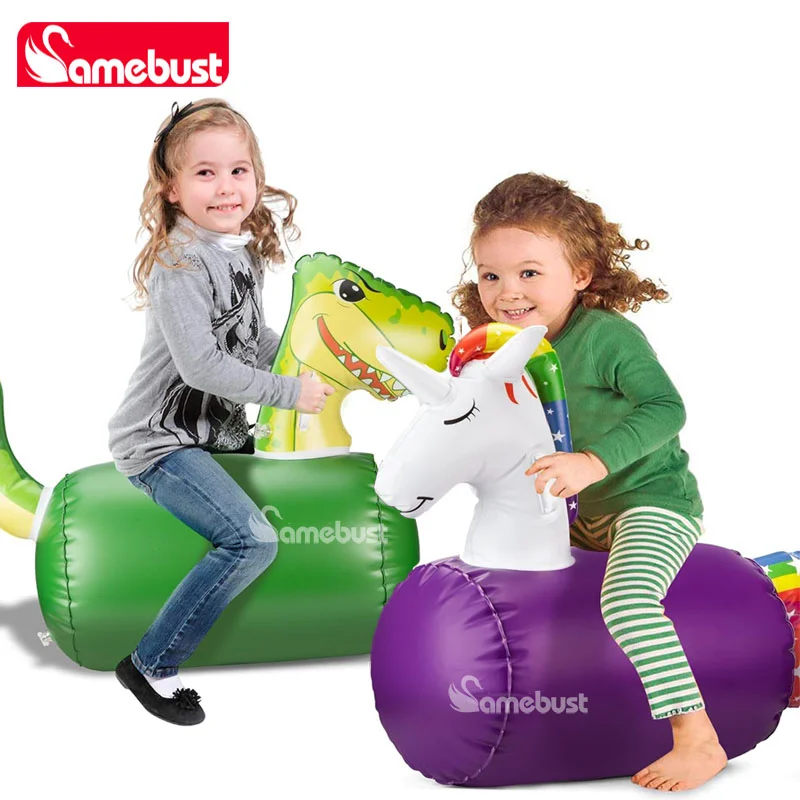 Camebust-Jouets Gonflables pour Tout-Petits, Gonflables, Gonflables, Cheval de Nairobi Orn, Dinosaure, Transat à Roulettes, Trémie d'Animaux Sautants