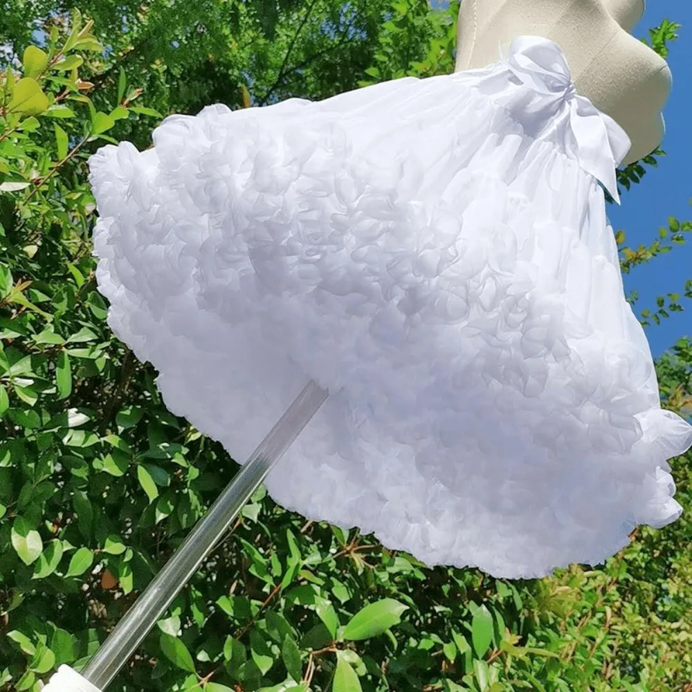 Jupons Lolita Style fleur pour femmes, Crinoline, agitation intérieure, Tutu de Cosplay, jupe Cancan bouffante sous les robes de mariée