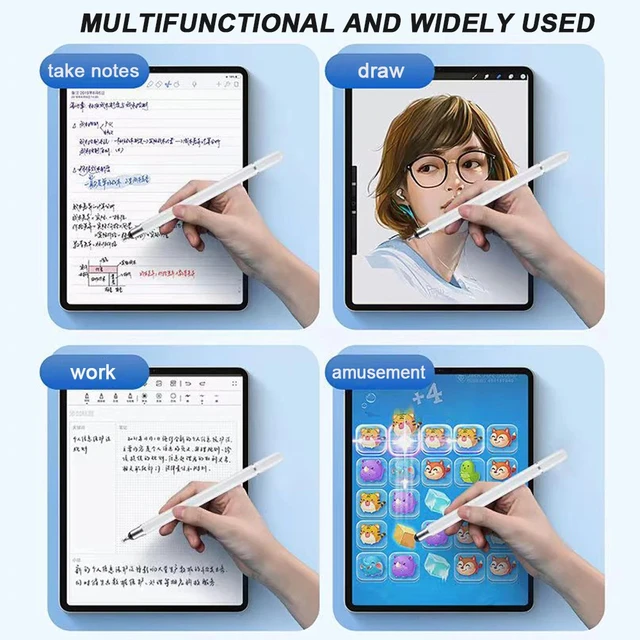 3 in 1 Stylus Pen For Tablet Phone Touch Pen For Android iOS Screen Pen For Xiaomi Samsung Lenovo for iPad Apple Pencil – Image 2