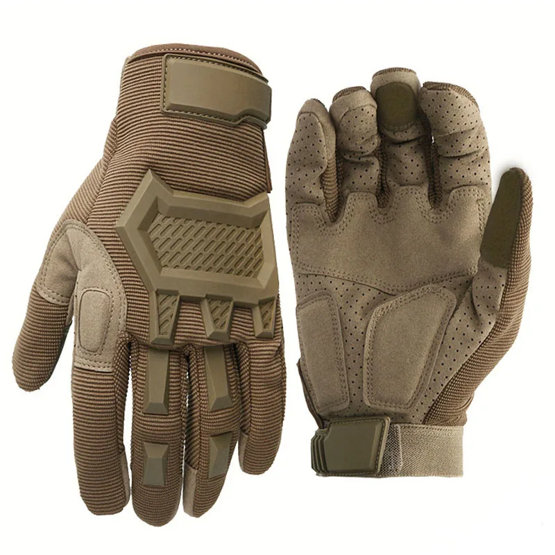 Gants tactiques Touch Scree pour hommes, Paintball Airsoft, Sport de plein air, tir, randonnée, course, Police, gants à doigts complets