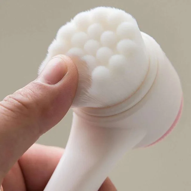 Brosse faciale ultime en silicone double face pour un nettoyage en profondeur et une minimisation des pores – Image 5