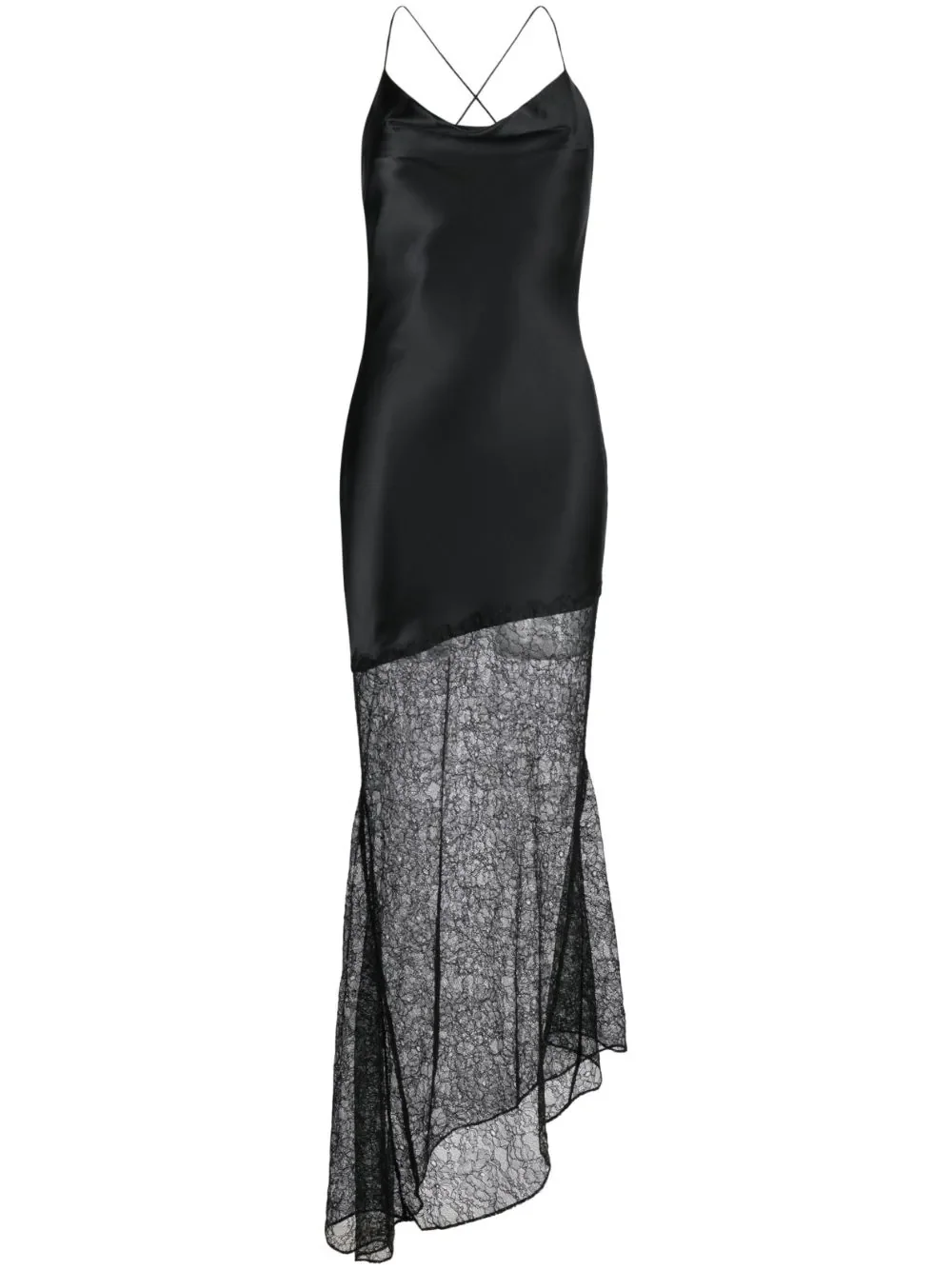Robe de Soirée Sexy en Satin Noir pour Femme, Dos aux, Poitrine Enveloppante, Fendue, Sirène, Bal, Maxi