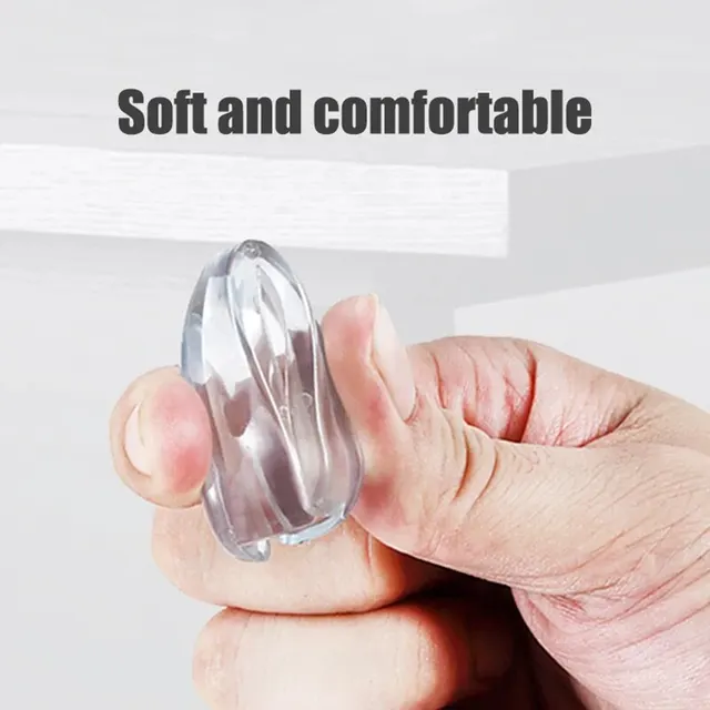 Protecteurs d'angle de meubles de Table basse Anti-collision transparents, doublure d'angle douce pour enfants, décor de salon 10 pièces/4 pièces – Image 4