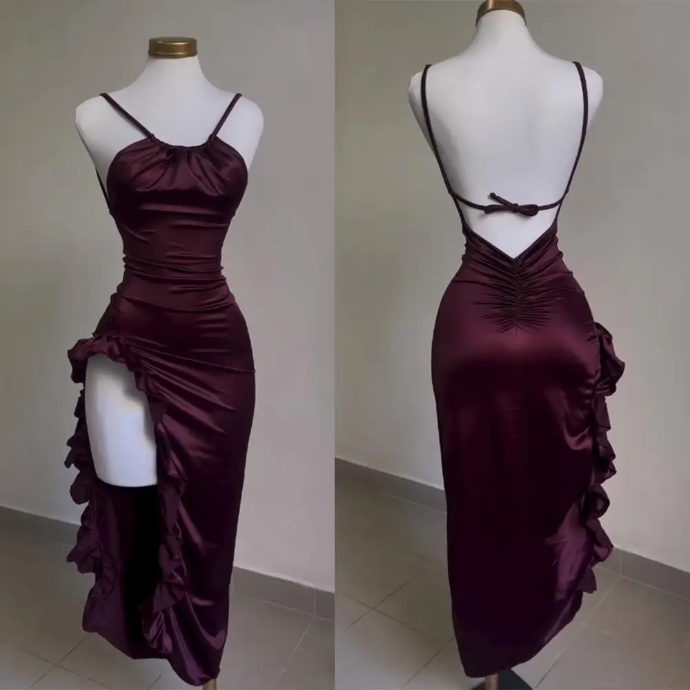 2024 Europe et États-Unis explosif nouvelle robe transfrontalière été senior sense Y2K sexy licou Spice Girl robe