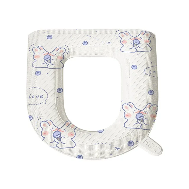 Coussin de toilette universel dessin animé, ensemble de barils, siège à la maison, été, quatre saisons – Image 5