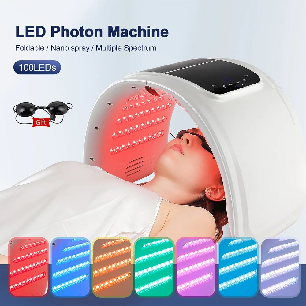 Foreverlily LED Photon Machine de beauté du visage rajeunissement de la peau Lifting visage et corps soins de la peau Spa masseur