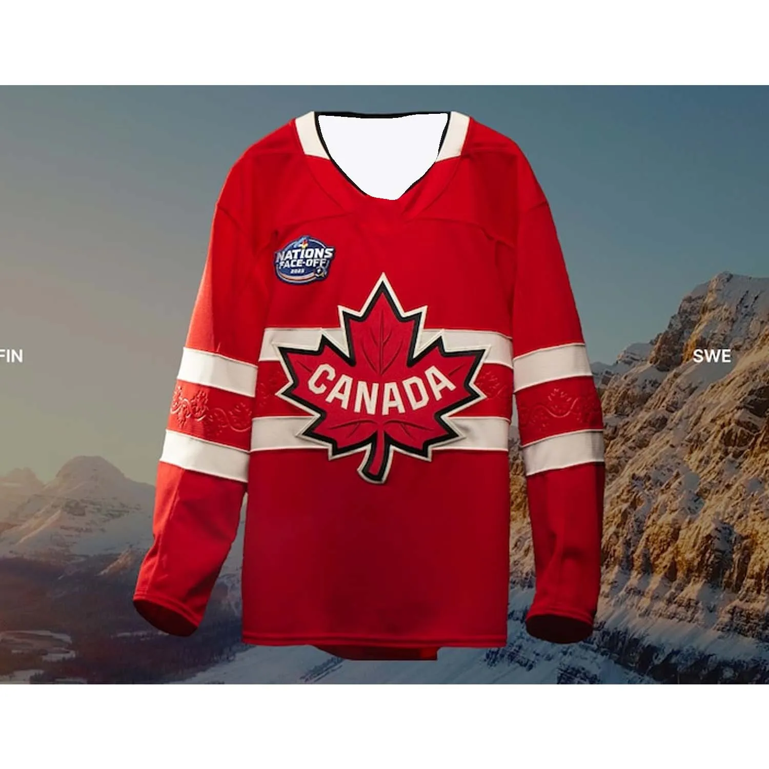All Stars 2025 McDavid Canada 97 Hockey sur glace 4 Nations T-shirt à manches longues hauts T-shirt pour hommes Vêtements Maillot de sport pour enfants