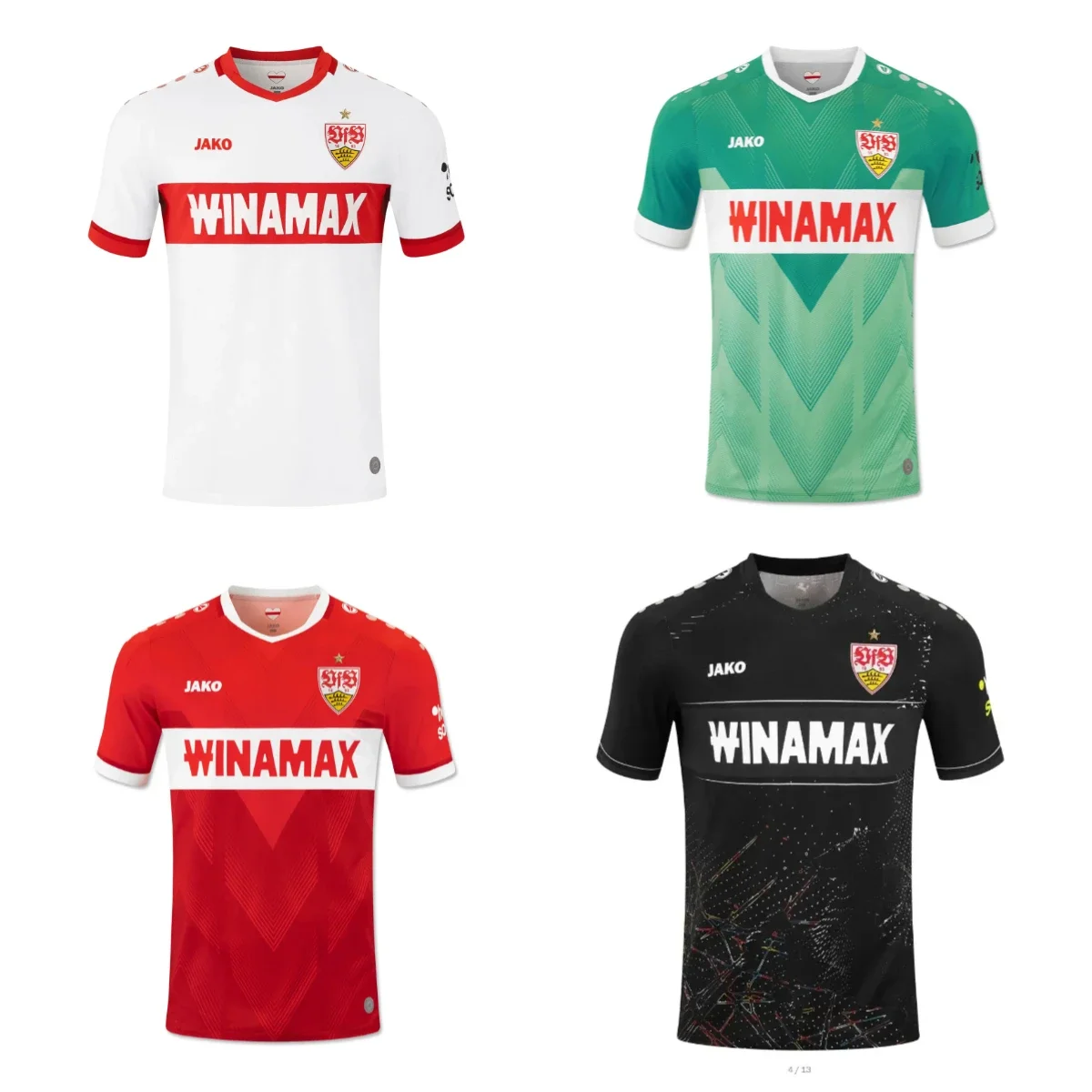 Nouvelles chemises chaudes pour femmes Bundesliga VfB Stuttgart vêtements de sport de plein air chemises de Football 3D haut respirant confortable manches courtes