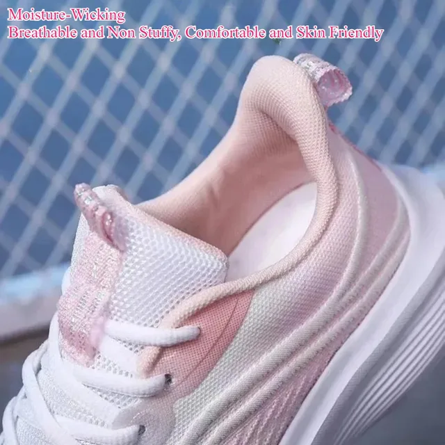 Décontracté course été mode anti-dérapant randonnée maille respirabilité chaussure athlétique Tennis femme tendance 2024 femme baskets Couple – Image 3