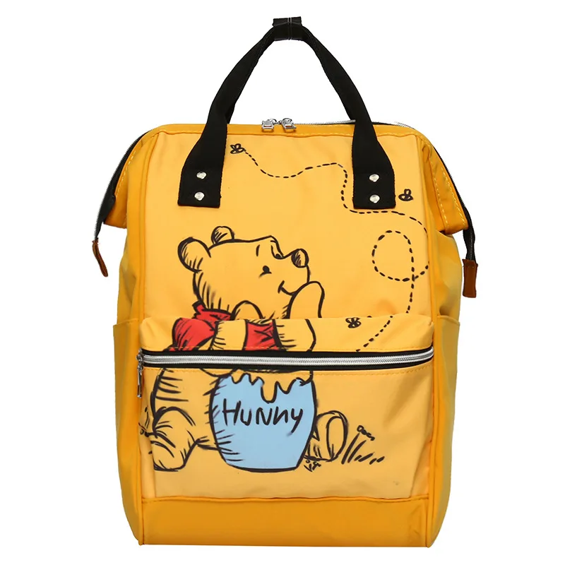 Disney 2025 nouveau Winnie l'ourson sac à couches sac à dos dessin animé mignon mère et bébé sac grande capacité léger voyage maman sac