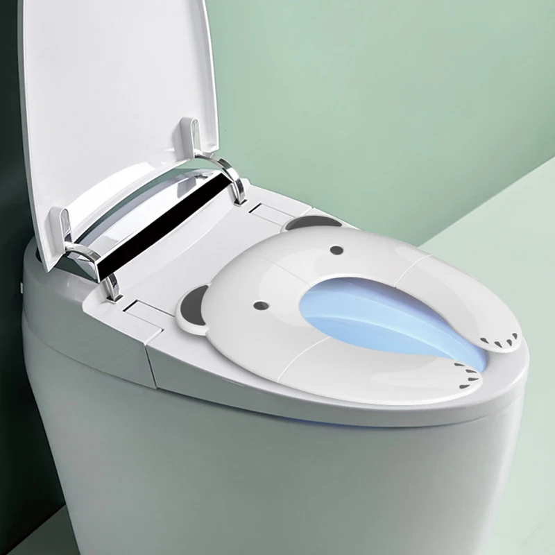 Siège de toilette de voyage pliable Portable pour enfants, avec coussin en Silicone antidérapant, siège d'entraînement pour les tout-petits, garçons et filles
