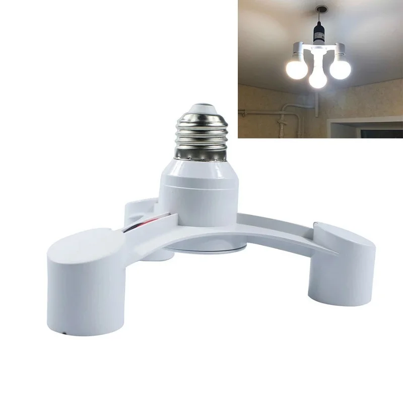 Support adaptateur de répartiteur de douille d'ampoules LED