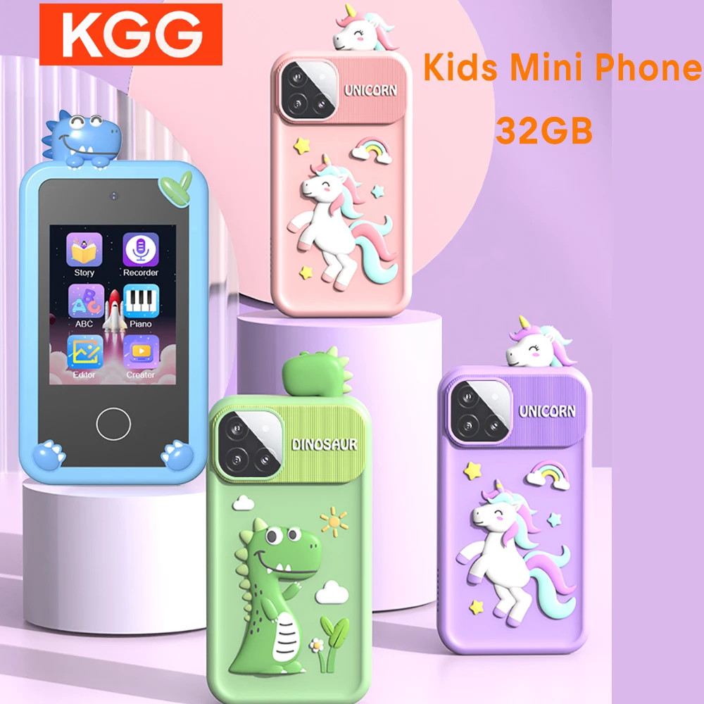 Téléphone intelligent pour enfants, jouet, appareil photo Mobile pour bébé, lecteur MP3, appareil photo numérique, jouets éducatifs pour filles et garçons de 3 à 8 ans, anniversaire