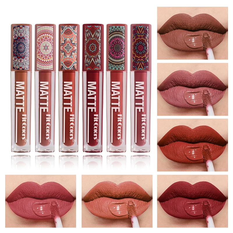 Rouge à lèvres velours longue durée imperméable à l'eau, tasse antiarina 256, Jules Gloss, Bohemian Jules Glaze