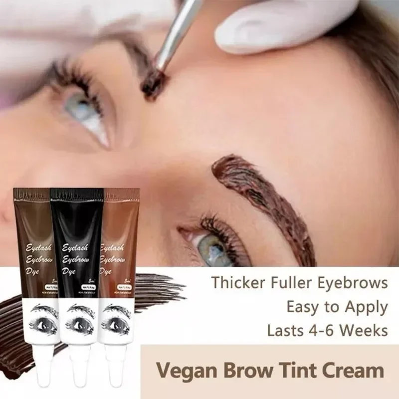 Kit de embaupour cils au henné professionnel, embaurapide en 15 minutes, gel de embaufacile, sourcils semi-permanents, maquillage