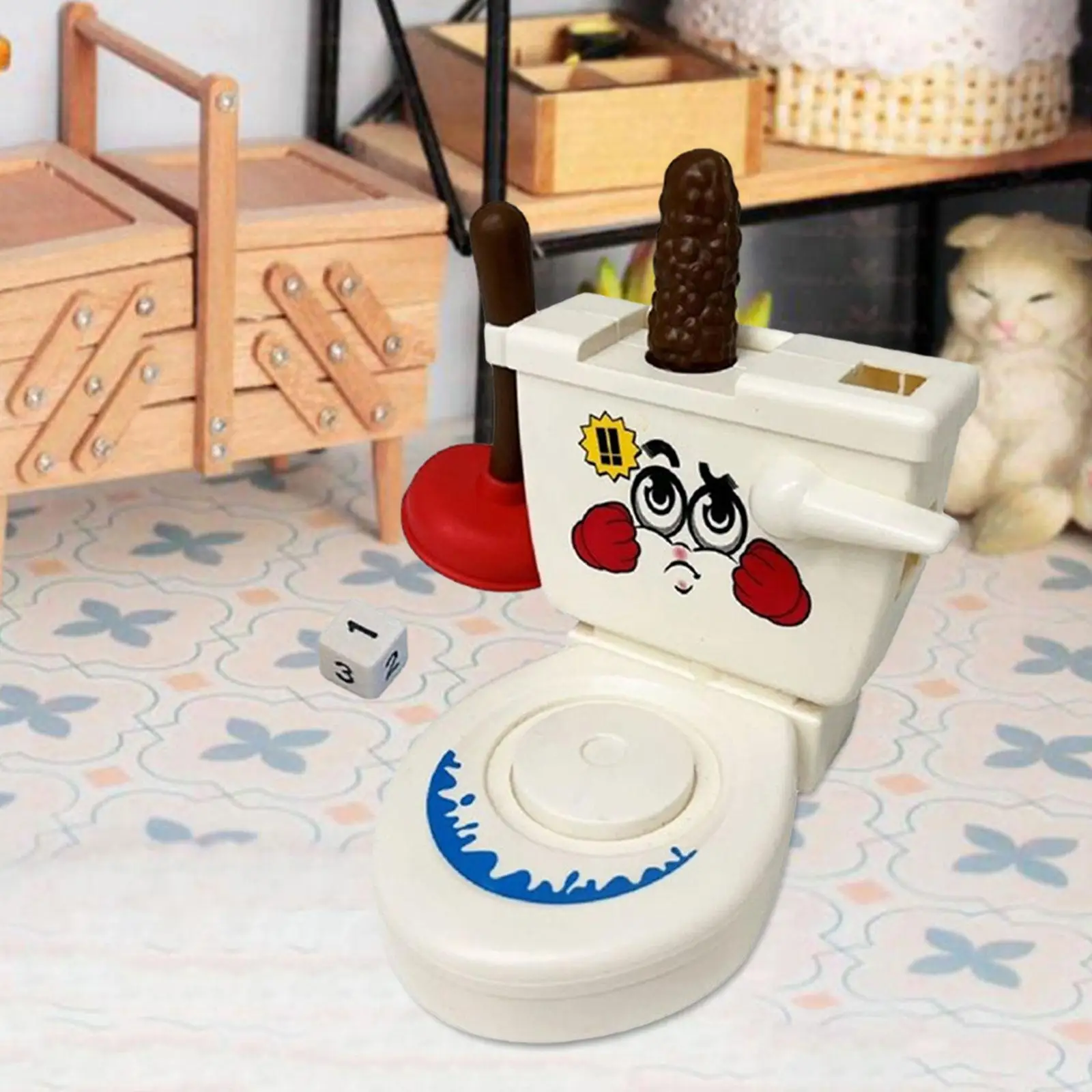 Lanceurs de déxtérité de merde, jouets sensoriels pour enfants, tabouret amusant, jouet de toilette pour tout-petits, filles et garçons, cadeaux de noël