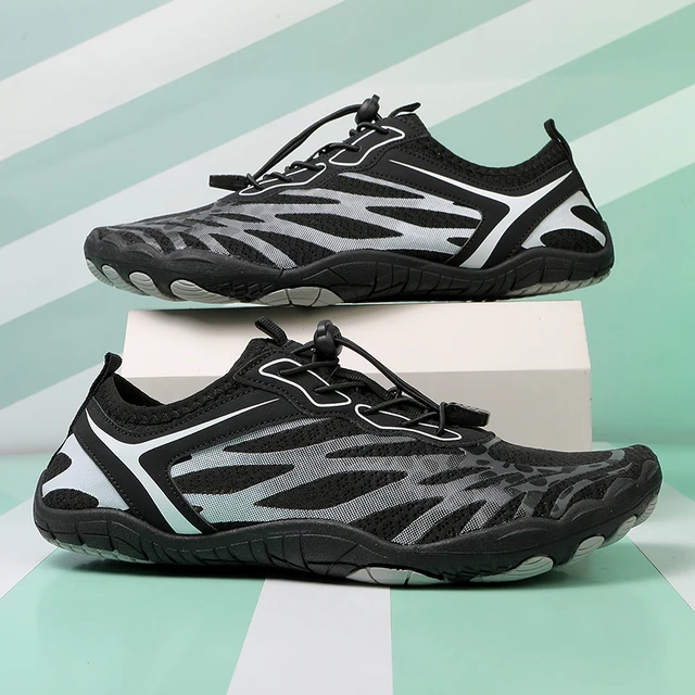 Chaussures d'eau à séchage rapide pour hommes, chaussures de randonnée unisexes, chaussures d'entraînement de gymnastique, chaussures de pataugeoire à enfiler, baskets pour parc aquatique et piscine pour femmes