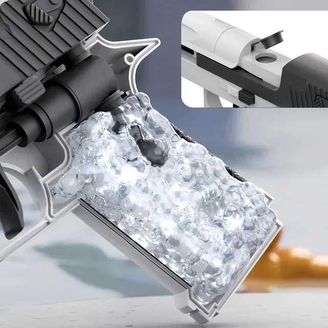 Mini pistolet à eau Desert Eagle-pistolet à eau extérieur à tir continu pour enfants, jouet de plage d'été, tireur d'eau mécanique pour Ou – Image 5