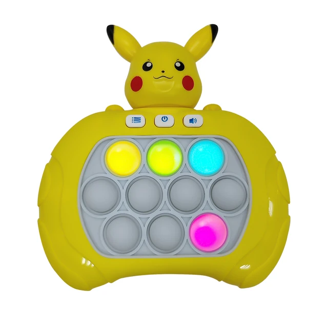Pikachu-Jeu de Poussée Rapide pour Adulte et Enfant, Pop-Up, Bulle, Électronique, Pop-it, Pro, Lumière, Antisouligné, Jouets, Cadeau, 2024, Nouveau, 2024 – Image 4