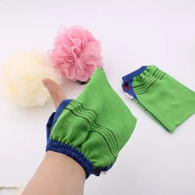 Gant de toilette coréen double face pour adultes, serviette de bain exquise, gIslande corporel, serviette de douche portable, Mars grossier – Image 3