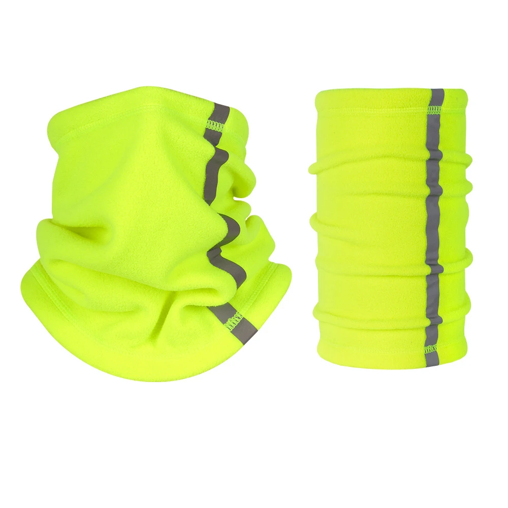 Chauffe-cou réfléchissant multi-écharpe automne hiver foulard homme ski cou couverture réglable masque chaud polaire cyclisme