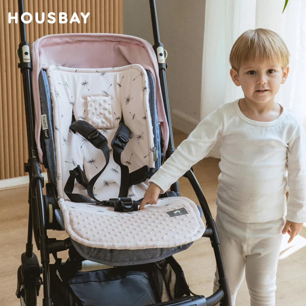 Coussin de poussette universel respirant pour enfants, siège de chariot de voiture, matelas, couche-culotte douce, accessoires de poussette en coton pour bébé