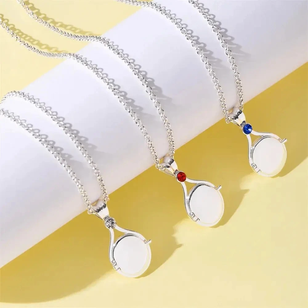 Colliers avec pendentif sirène H2O pour femmes et filles, en cuivre et Zircon, couleur argent, métal et cristal, bijoux quotidiens de fête, à la mode