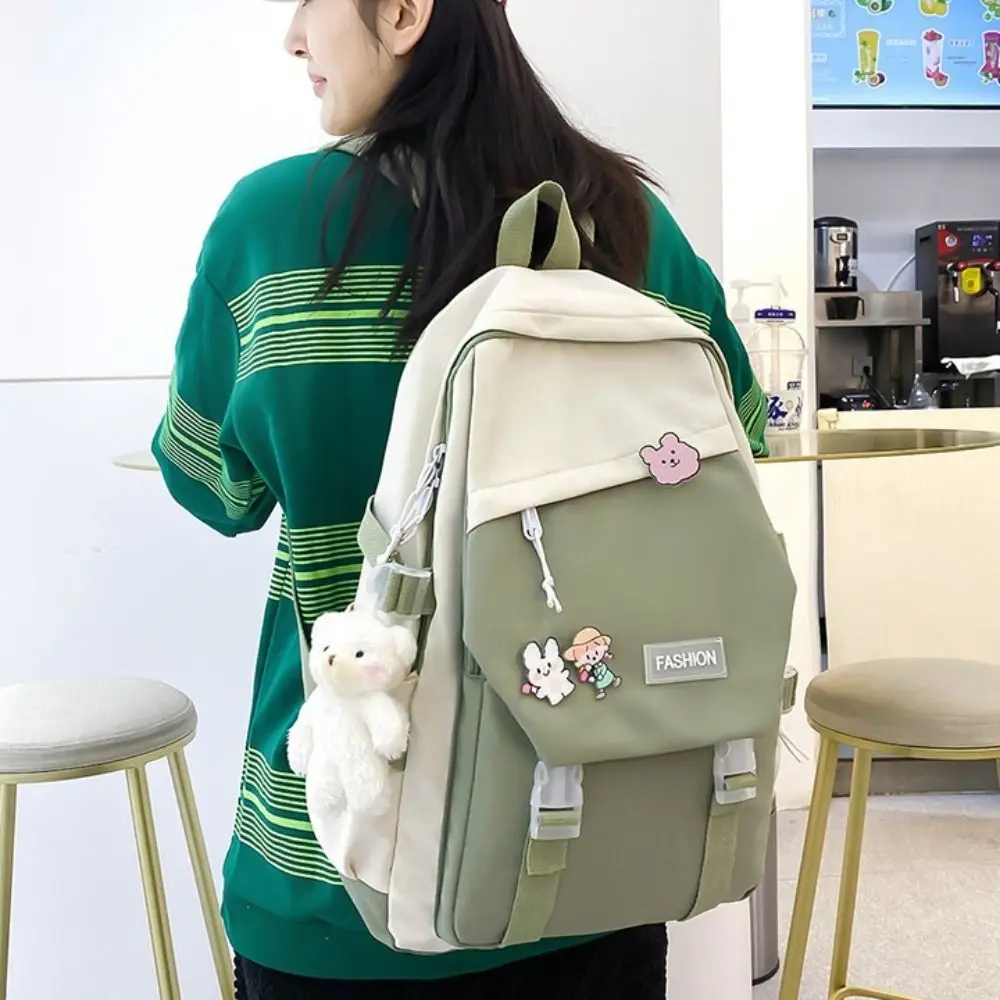 Sac de livre en Nylon multifonctionnel étanche, sac à dos de grande capacité, sac d'école pour garçons et filles