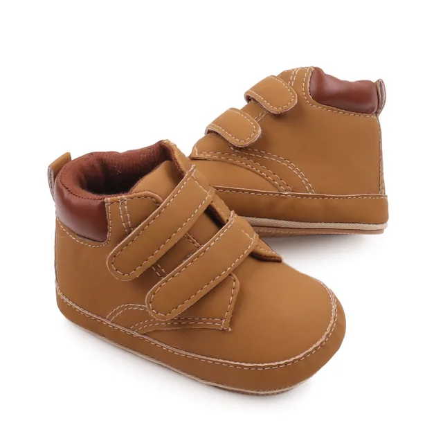 Chaussures à semelle anti-ald en PU souple pour bébés, chaussures pour tout-petits nouveau-nés, style printemps et automne, garçons et filles, 0-9-18 mois, haute qualité, BCS3127 – Image 6