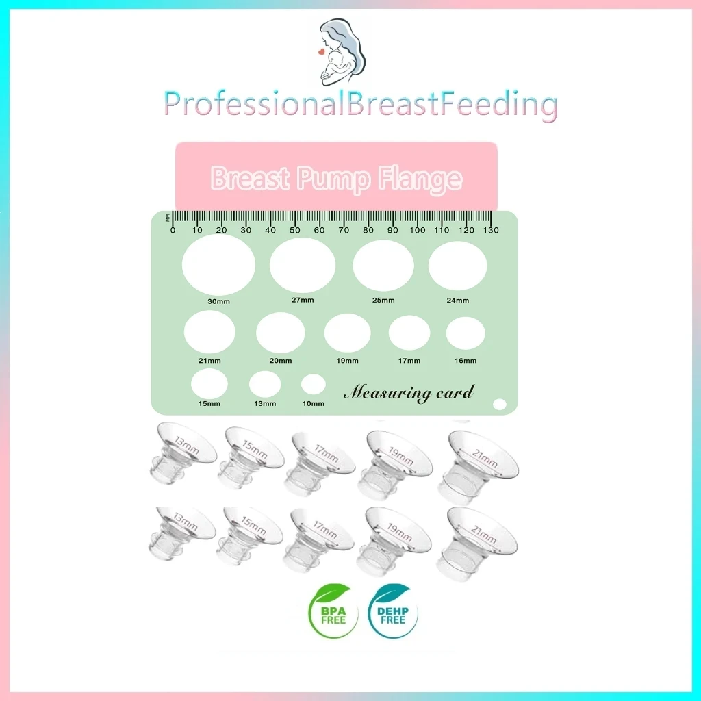 Inserts pour colle et silicone, carte de mesure des seins, outil de taille de règle de cercle, 24mm, 13mm, 15mm, 17mm, 19mm, 21mm