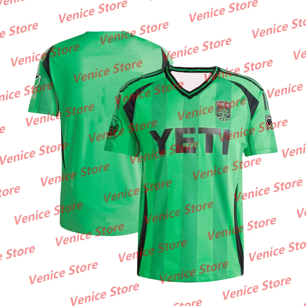 Maillot Austin rétro pour hommes, nouvel arrivage 2025, Vazquez # 9 joueurs de Football maillots impression américaine chemise respirante adulte enfant