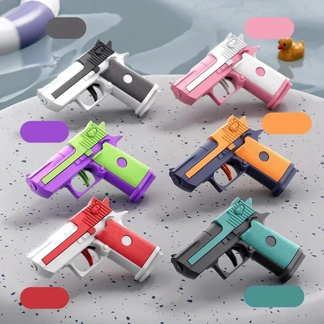Mini pistolet à eau Desert Eagle-pistolet à eau extérieur à tir continu pour enfants, jouet de plage d'été, tireur d'eau mécanique pour Ou – Image 2