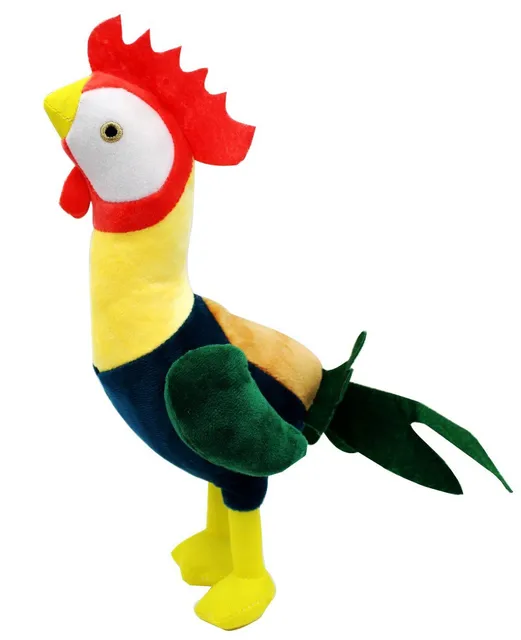 Filles princesse Moana perruque et collier fleur pince habiller ensemble Halloween Vaiana Costume accessoires Moana animal de compagnie cochon et coq jouets – Image 3