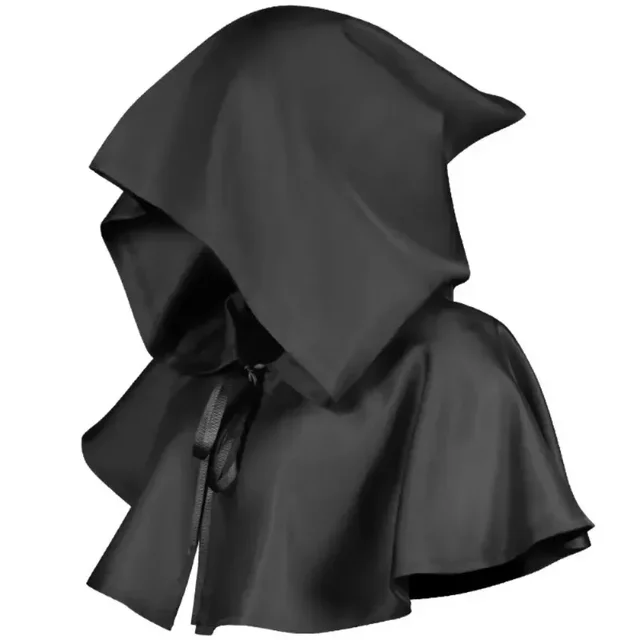 Medieval Plague Doctor Cosplay Costume for Halloween with Pointed Hat Cloak Bird Beak Mask and Hooded Cloak Cosplay Party – Image 3